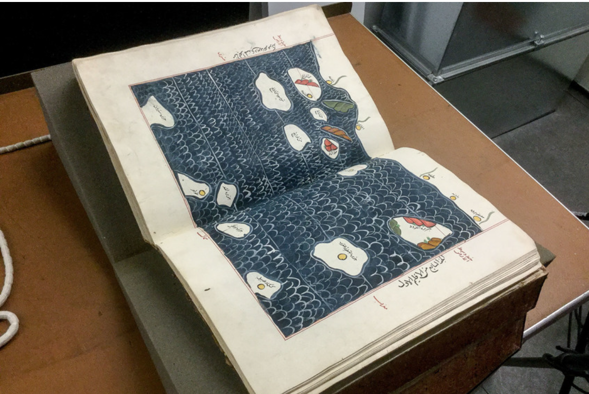 إعادة احياء خريطة الأدريسي على قرص فضة وزنه 140 كيلو (نزهة المشتاق في اختراق الآفاق)